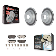 Transit Auto KGT-102861 Disc Brake Kit for 2019-2023 Nissan Altima, Nissan Kicks - Rear