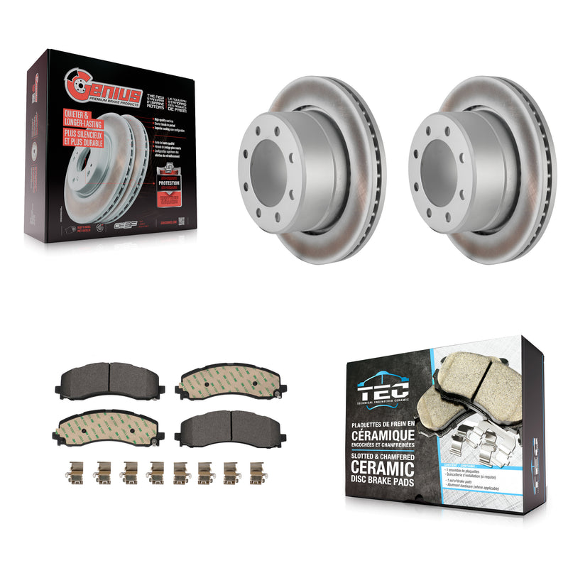 Transit Auto KGT-102864 Disc Brake Kit for 2019-2024 Ram 2500, Ram 3500 - Rear