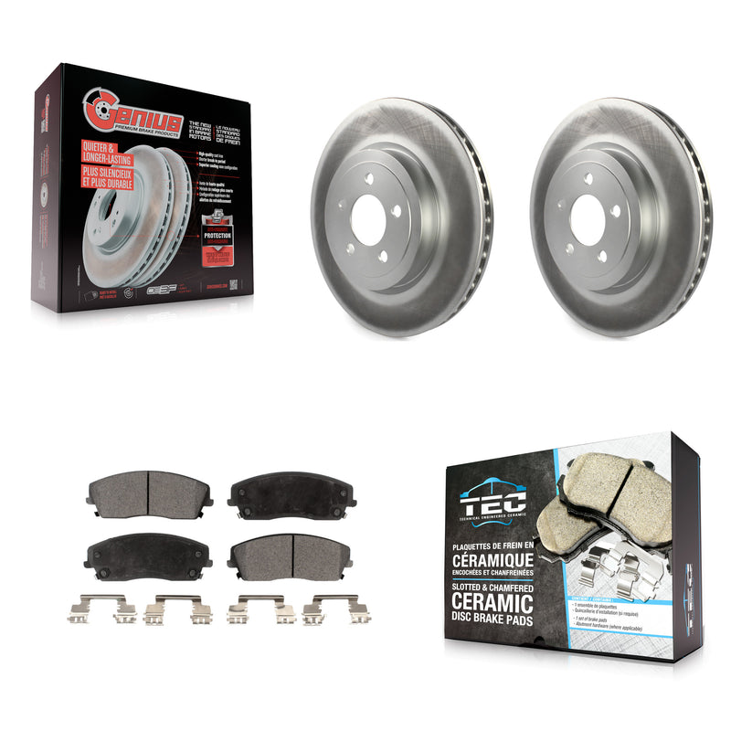 Transit Auto KGT-102867 Disc Brake Kit for 2015-2018 Dodge Charger - Front