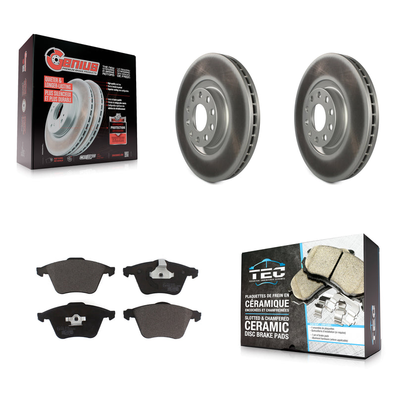 Transit Auto KGT-102868 Disc Brake Kit for 2002-2004 Audi A6 Quattro - Front