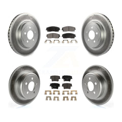 Transit Auto KGT-102873 Disc Brake Kit for 2015-2018 Dodge Charger - Front and Rear