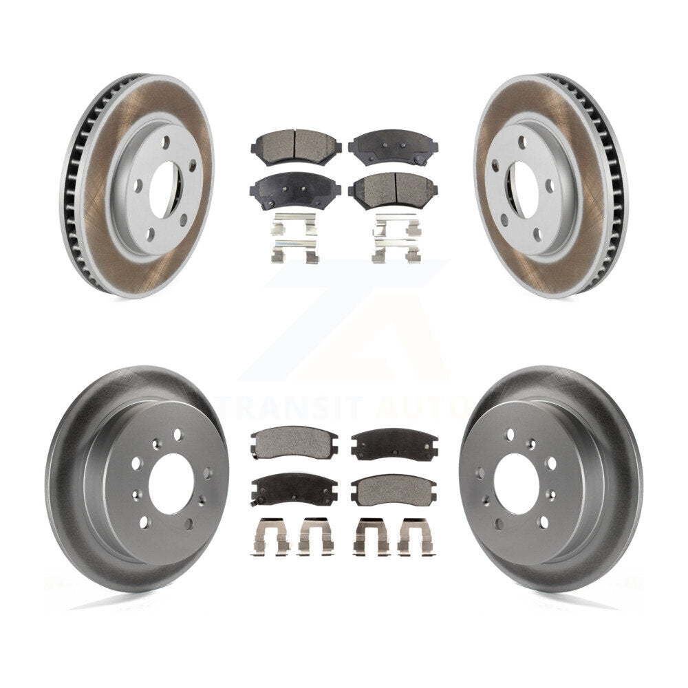 Transit Auto KGT-102875 Disc Brake Kit for 1997-2005 Chevrolet Venture, Oldsmobile Intrigue and More - Front and Rear