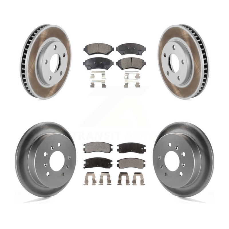 Transit Auto KGT-102875 Disc Brake Kit for 1997-2005 Chevrolet Venture, Oldsmobile Intrigue and More - Front and Rear