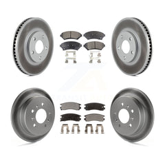 Transit Auto KGT-102876 Disc Brake Kit for 1998-2005 Chevrolet Impala, Chevrolet Monte Carlo, Oldsmobile Intrigue - Front and Rear