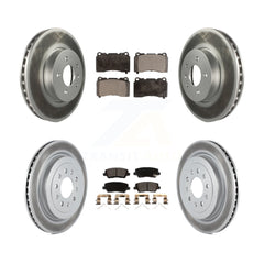 Transit Auto KGT-102877 Disc Brake Kit for 2017-2019 Cadillac ATS - Front and Rear