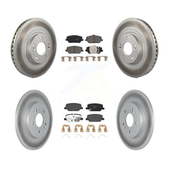 Transit Auto KGT-102881 Disc Brake Kit for 2019-2020 Hyundai Santa Fe - Front and Rear