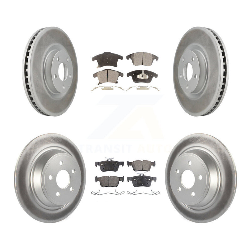 Transit Auto KGT-102883 Disc Brake Kit for 2019-2020 Ford SSV Plug-In Hybrid - Front and Rear