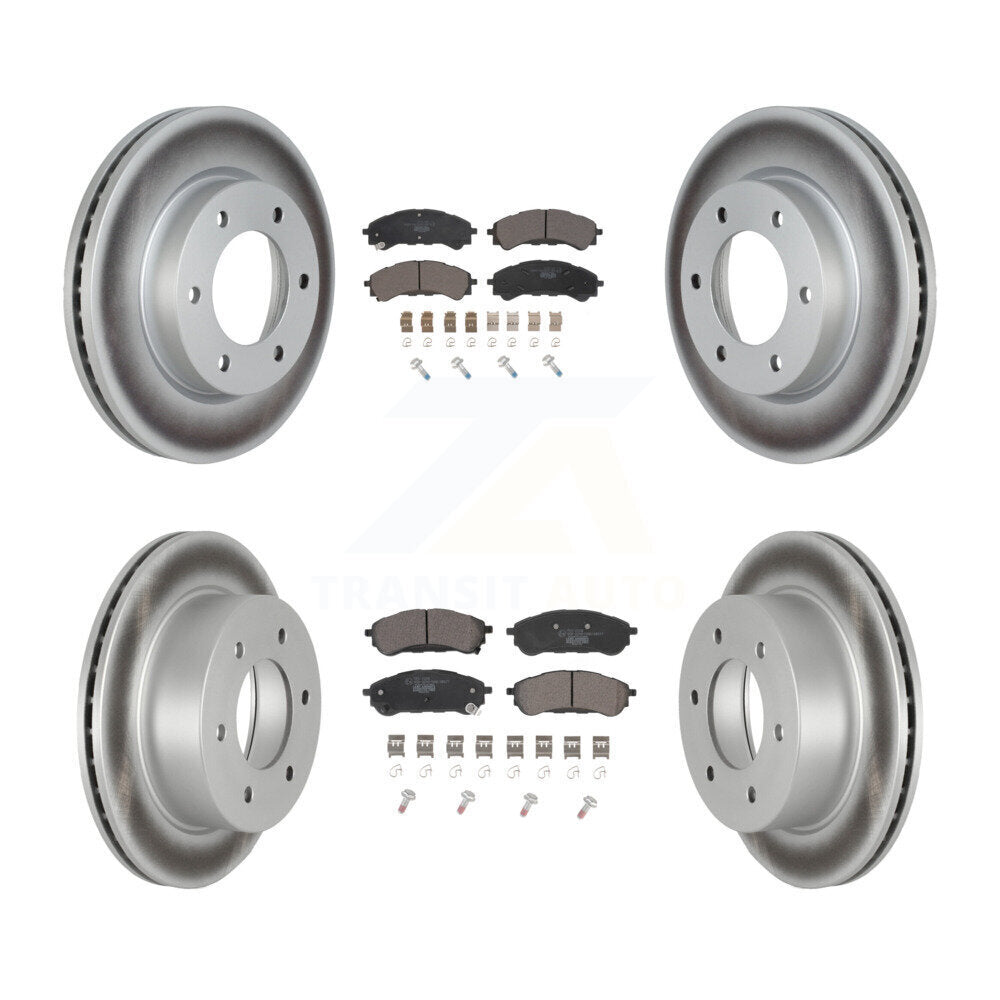 Transit Auto KGT-102884 Disc Brake Kit for 2019-2023 Ford Ranger - Front and Rear