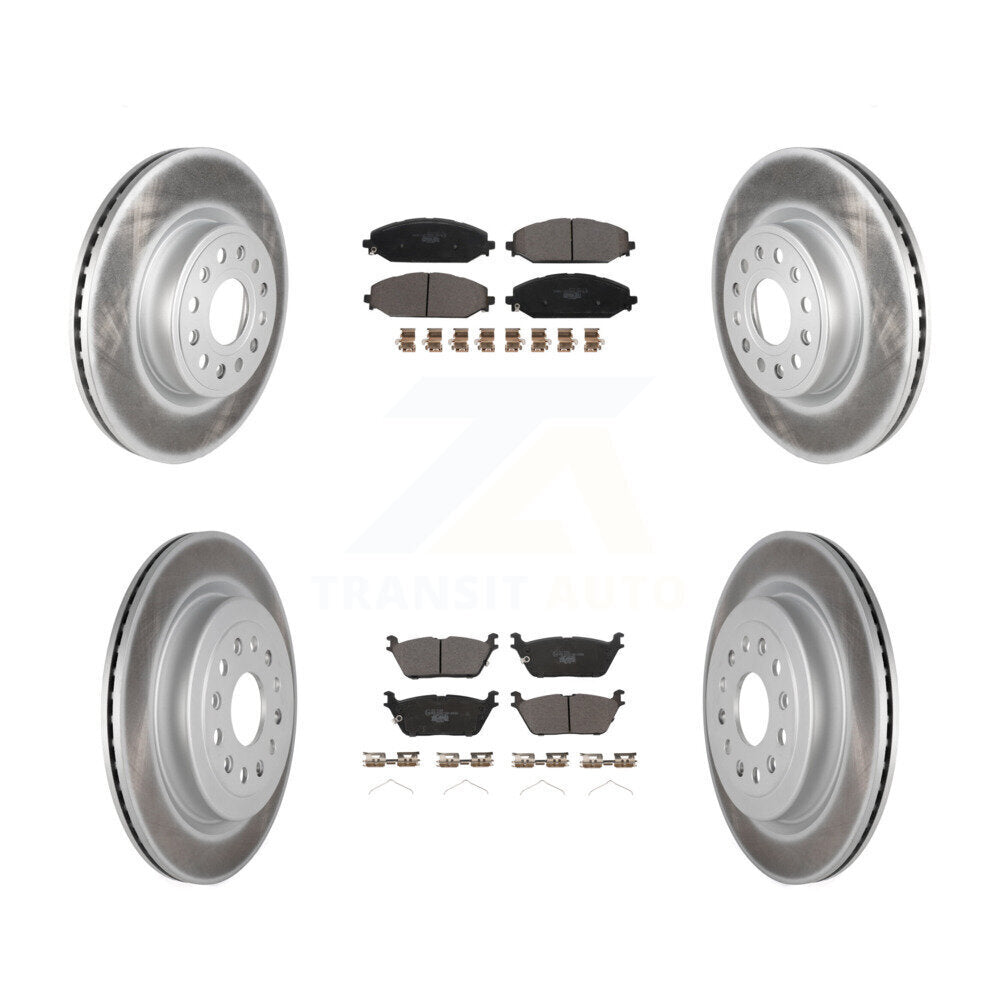 Transit Auto KGT-102885 Disc Brake Kit for 2019-2024 Ram 1500 - Front and Rear