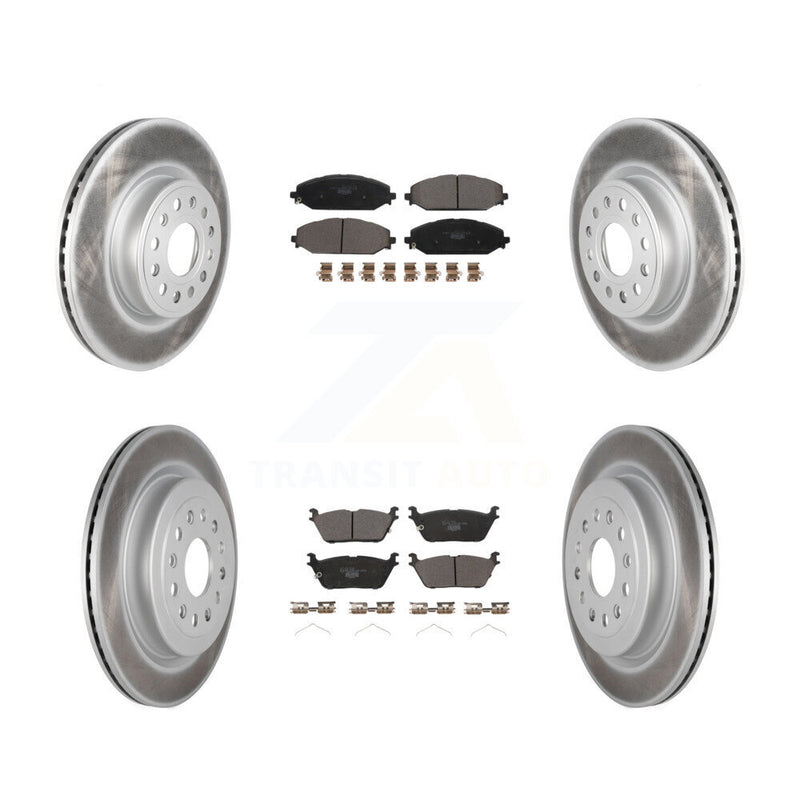 Transit Auto KGT-102885 Disc Brake Kit for 2019-2024 Ram 1500 - Front and Rear