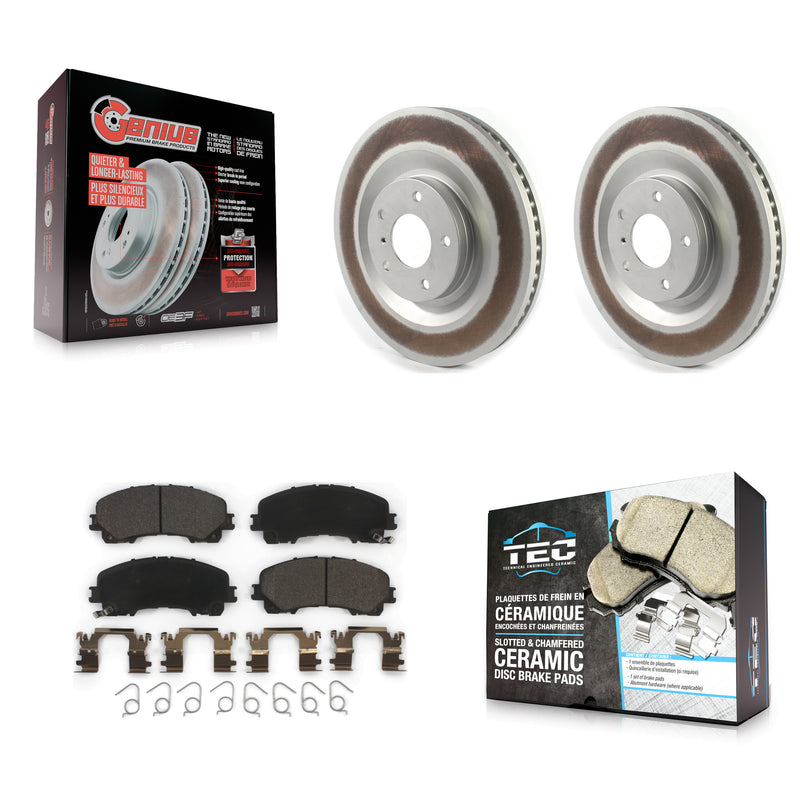 Transit Auto KGT-102893 Disc Brake Kit for 2019-2023 INFINITI QX55, INFINITI QX50 - Front