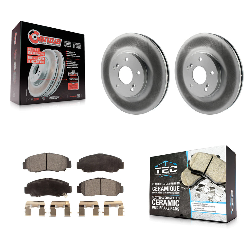 Transit Auto KGT-102898 Disc Brake Kit for 2005-2007 Honda Accord - Front
