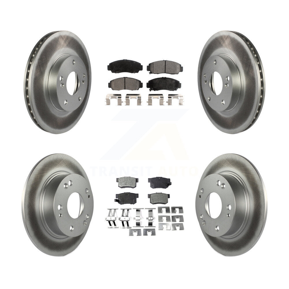Transit Auto KGT-102900 Disc Brake Kit for 2005 Honda Accord - Front and Rear
