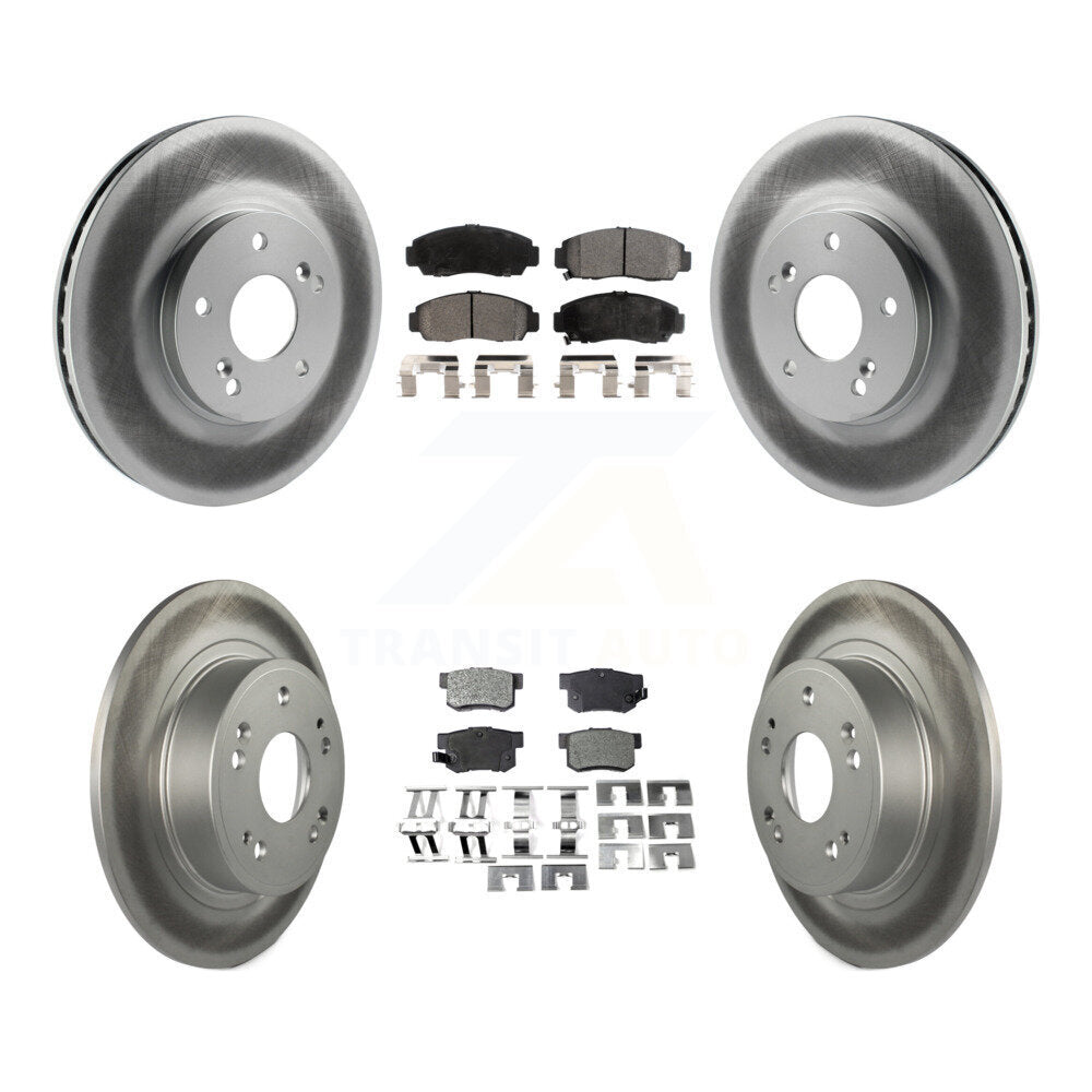 Transit Auto KGT-102901 Disc Brake Kit for 2006-2007 Honda Accord - Front and Rear