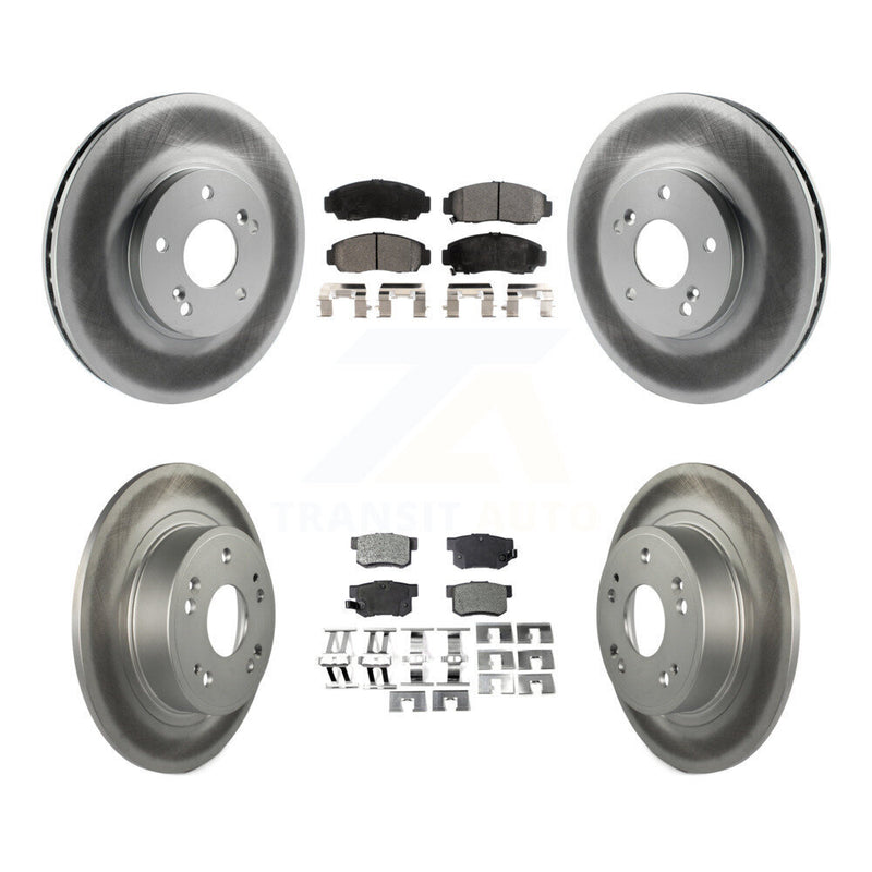 Transit Auto KGT-102901 Disc Brake Kit for 2006-2007 Honda Accord - Front and Rear