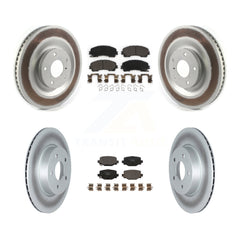 Transit Auto KGT-102907 Disc Brake Kit for 2019-2023 INFINITI QX55, INFINITI QX50 - Front and Rear
