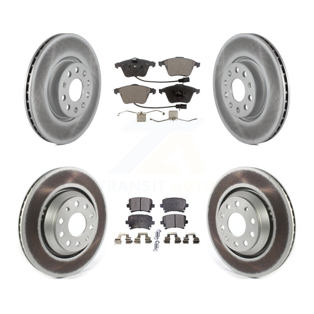 Transit Auto KGT-102908 Disc Brake Kit for 2008-2012 Volkswagen CC, Volkswagen R32 - Front and Rear