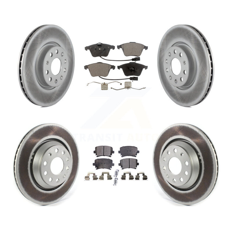 Transit Auto KGT-102908 Disc Brake Kit for 2008-2012 Volkswagen CC, Volkswagen R32 - Front and Rear