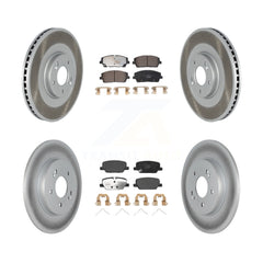 Transit Auto KGT-102909 Disc Brake Kit for 2020-2024 Hyundai Palisade, Kia Telluride - Front and Rear