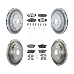 Transit Auto KGT-102910 Disc Brake Kit for 2020-2022 Toyota Corolla, Toyota Prius Prime - Front and Rear