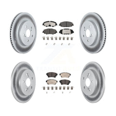 Transit Auto KGT-102911 Disc Brake Kit for 2019-2024 Toyota Corolla - Front and Rear