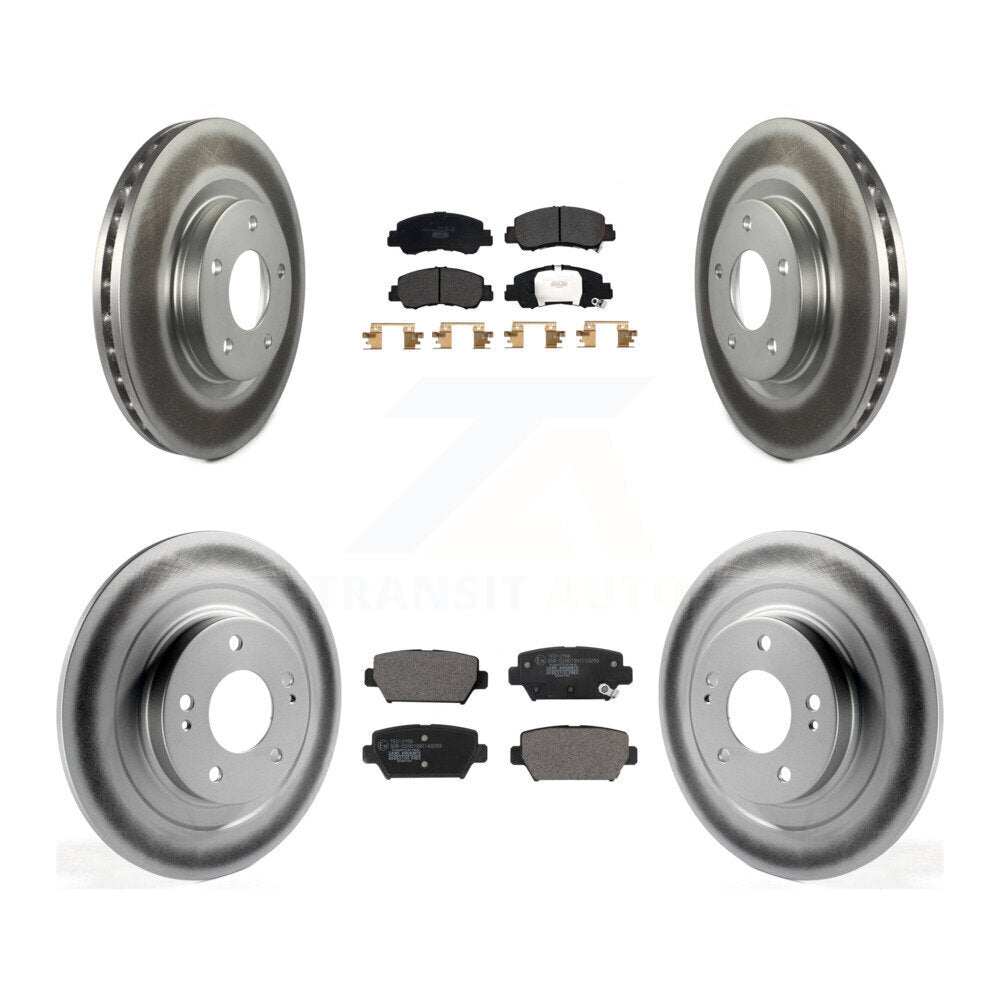 Transit Auto KGT-102913 Disc Brake Kit for 2018-2022 Mitsubishi Eclipse Cross - Front and Rear