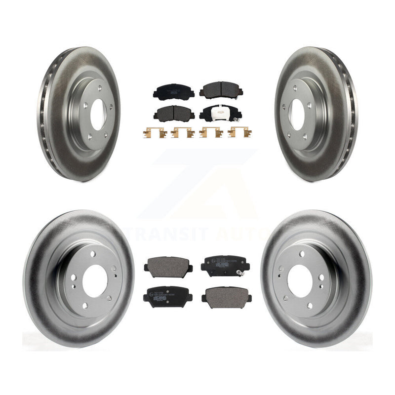 Transit Auto KGT-102913 Disc Brake Kit for 2018-2022 Mitsubishi Eclipse Cross - Front and Rear