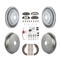Transit Auto KGT-102918 Disc Brake Kit for 2019 Toyota Corolla - Front and Rear