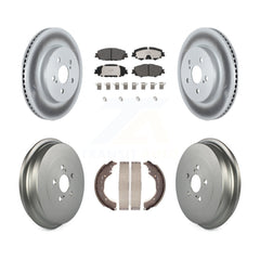 Transit Auto KGT-102919 Disc Brake Kit for 2019 Toyota Corolla - Front and Rear