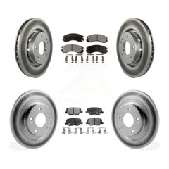 Transit Auto KGT-102921 Disc Brake Kit for 2018-2020 Mitsubishi Outlander PHEV - Front and Rear