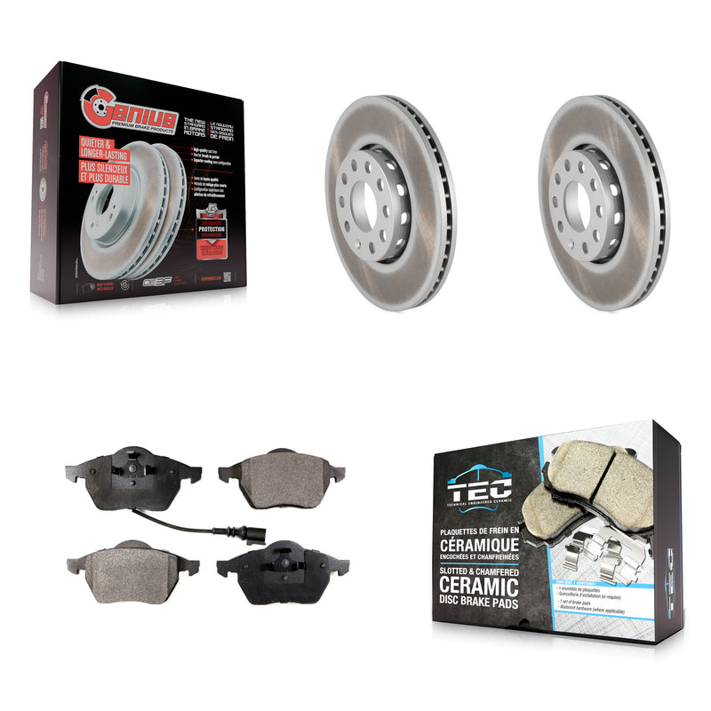 Transit Auto KGT-102929 Disc Brake Kit for 1992-1999 Audi A6 Quattro, Audi 100 Quattro - Front