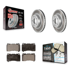 Transit Auto KGT-102931 Disc Brake Kit for 2019 Cadillac ATS - Front