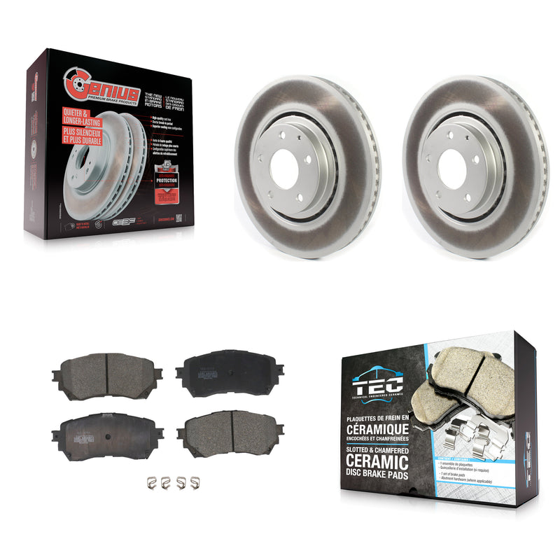 Transit Auto KGT-102934 Disc Brake Kit for 2021 Mazda 6 - Front