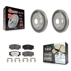 Transit Auto KGT-102936 Disc Brake Kit for 2017-2023 Kia Soul, Kia Soul EV - Front