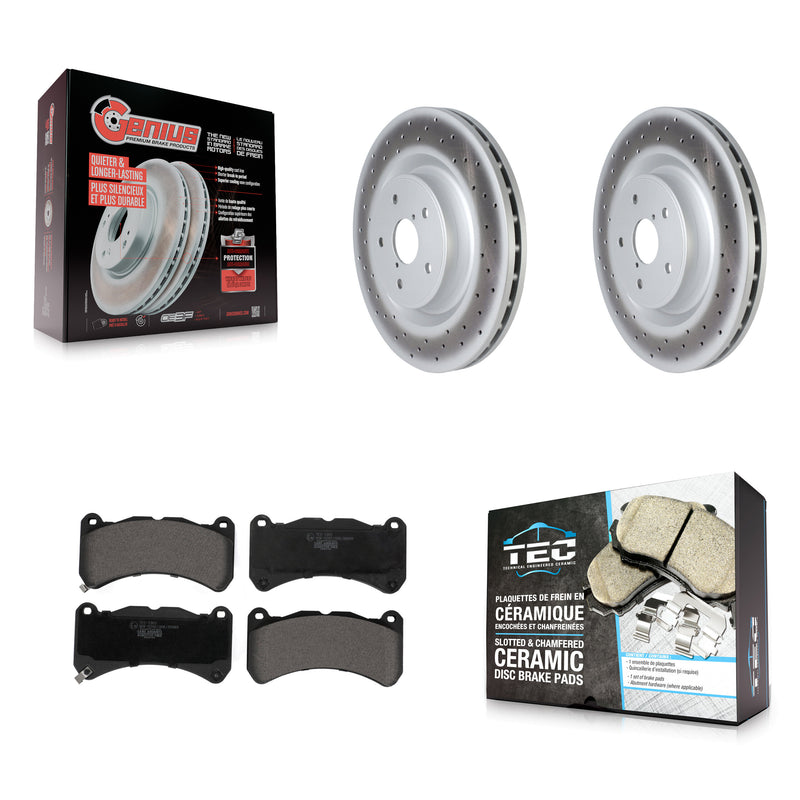 Transit Auto KGT-102941 Disc Brake Kit for 2018-2020 Subaru WRX STI - Front