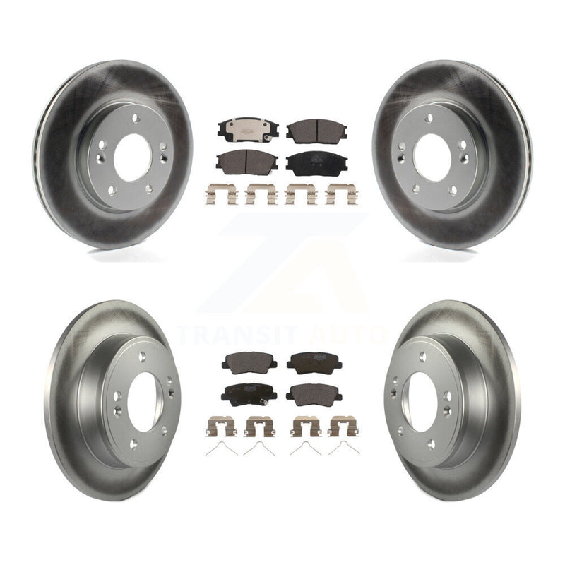 Transit Auto KGT-102943 Disc Brake Kit for 2020-2023 Hyundai Venue, Kia Soul - Front and Rear