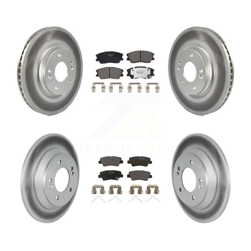 Transit Auto KGT-102944 Disc Brake Kit for 2020-2022 Kia Soul - Front and Rear