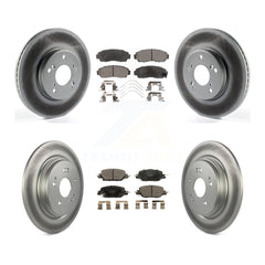 Transit Auto KGT-102945 Disc Brake Kit for 2020 Honda CR-V - Front and Rear