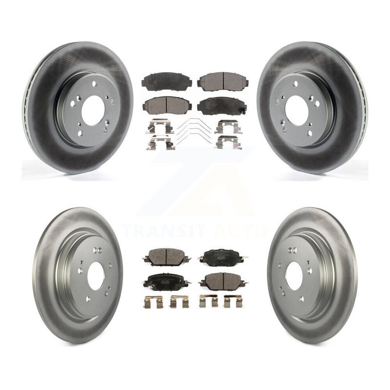 Transit Auto KGT-102945 Disc Brake Kit for 2020 Honda CR-V - Front and Rear