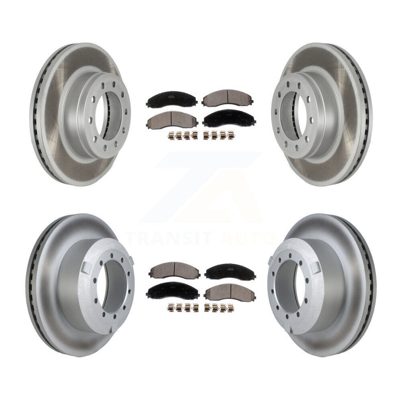 Transit Auto KGT-102948 Disc Brake Kit for 2017-2022 Ford F-550 Super Duty, Ford F-600 Super Duty, Ford F-450 Super Duty - Front and Rear