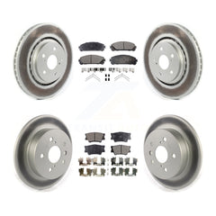 Transit Auto KGT-102949 Disc Brake Kit for 2022 Toyota Camry - Front and Rear