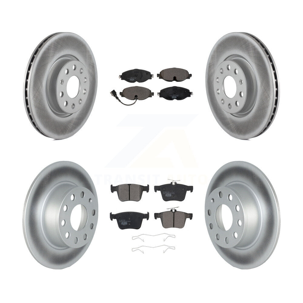 Transit Auto KGT-102951 Disc Brake Kit for 2022-2023 Volkswagen Taos - Front and Rear