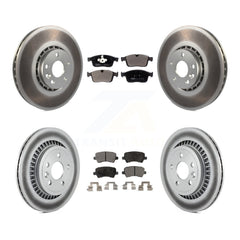 Transit Auto KGT-102952 Disc Brake Kit for 2017 Volvo XC60 - Front and Rear