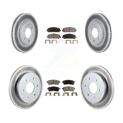 Transit Auto KGT-102955 Disc Brake Kit for 2017-2019 Nissan Armada - Front and Rear