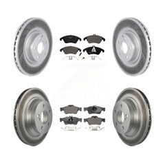 Transit Auto KGT-102957 Disc Brake Kit for 2015-2016 Mercedes-Benz E400 - Front and Rear