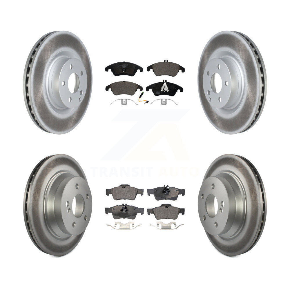 Transit Auto KGT-102958 Disc Brake Kit for 2015-2016 Mercedes-Benz E400 - Front and Rear