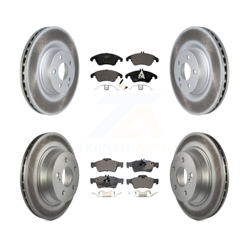 Transit Auto KGT-102958 Disc Brake Kit for 2015-2016 Mercedes-Benz E400 - Front and Rear