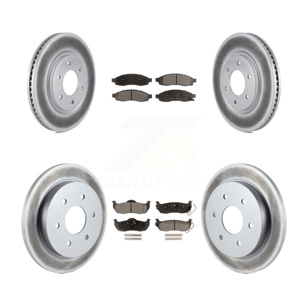 Transit Auto KGT-102959 Disc Brake Kit for 2007 Nissan TITAN - Front and Rear