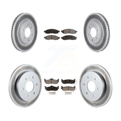 Transit Auto KGT-102959 Disc Brake Kit for 2007 Nissan TITAN - Front and Rear