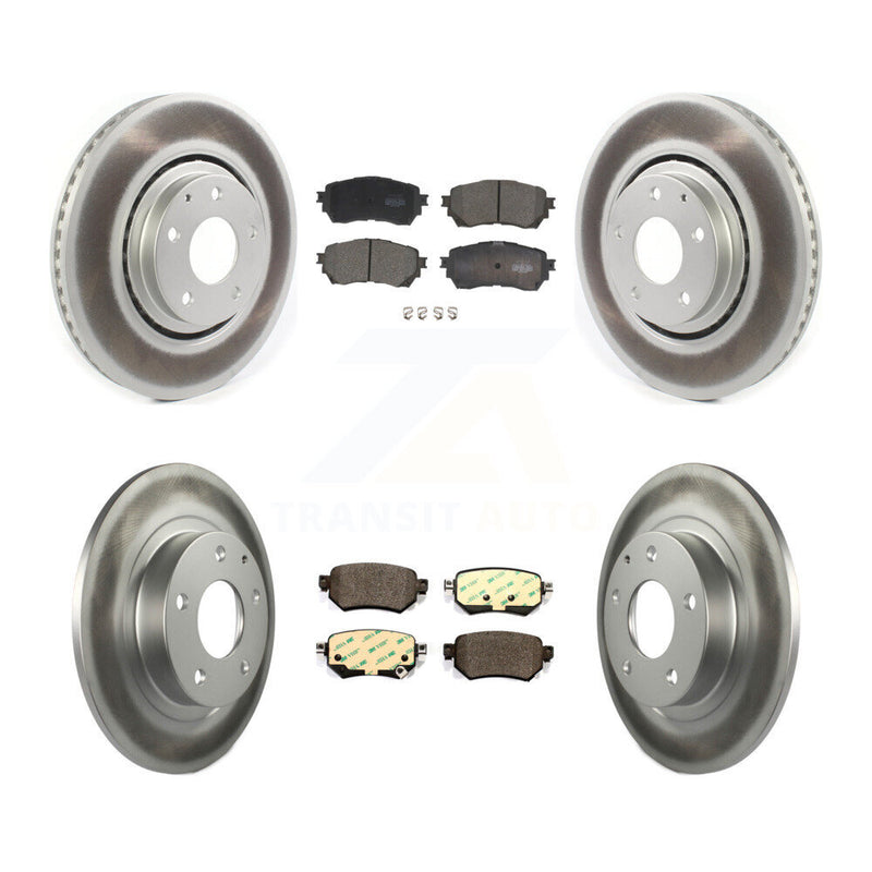 Transit Auto KGT-102962 Disc Brake Kit for 2021 Mazda 6 - Front and Rear